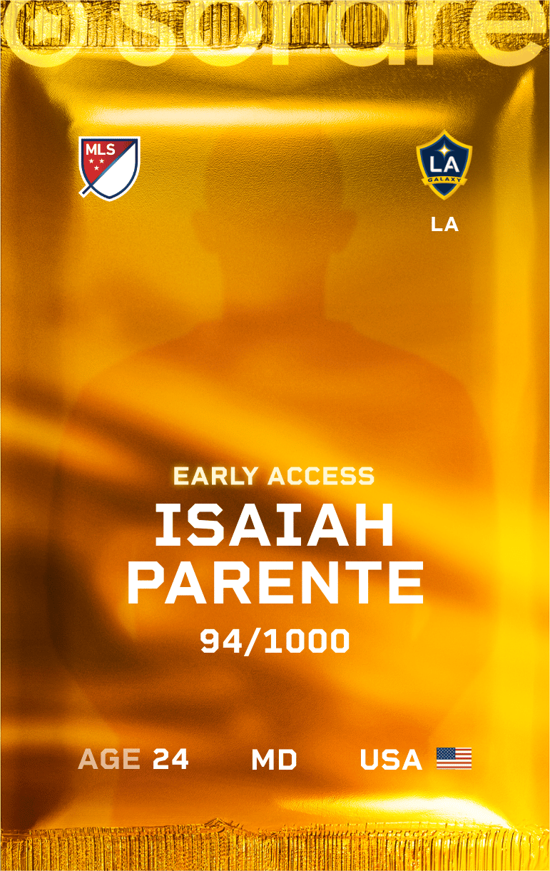 Isaiah Parente 2025-26 • Limited 94/1000