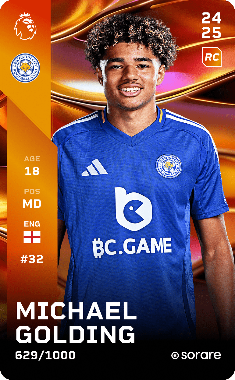 Michael Golding 2024-25 • Limited 629/1000