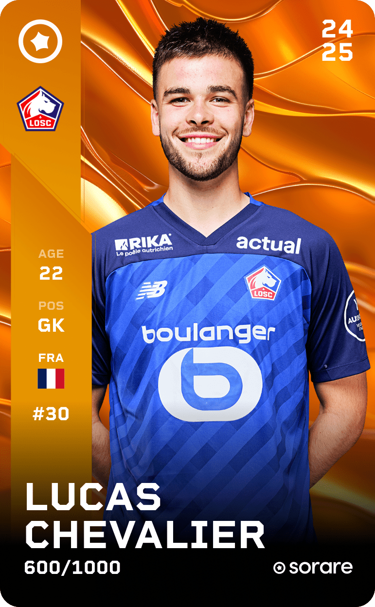 Lucas Chevalier 2024-25 • Limited 600/1000