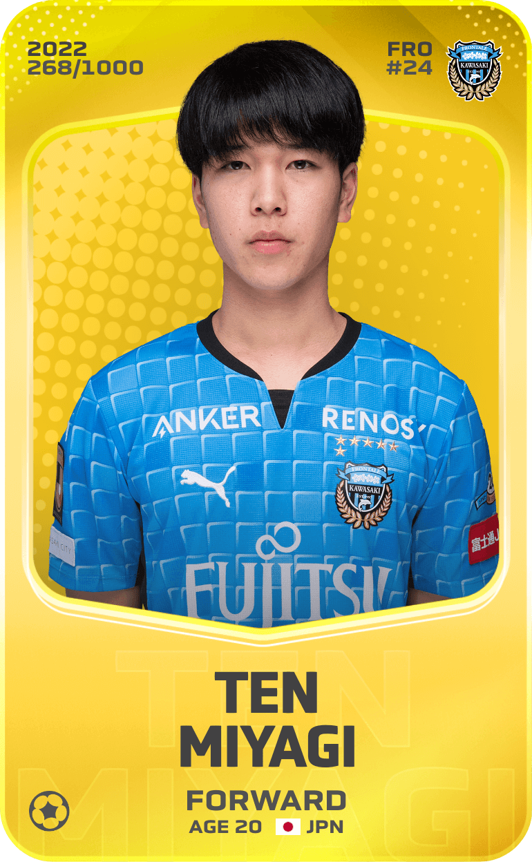 Ten Miyagi 2022-23 • Limited 268/1000