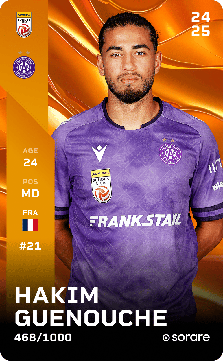 Hakim Guenouche 2024-25 • Limited 468/1000