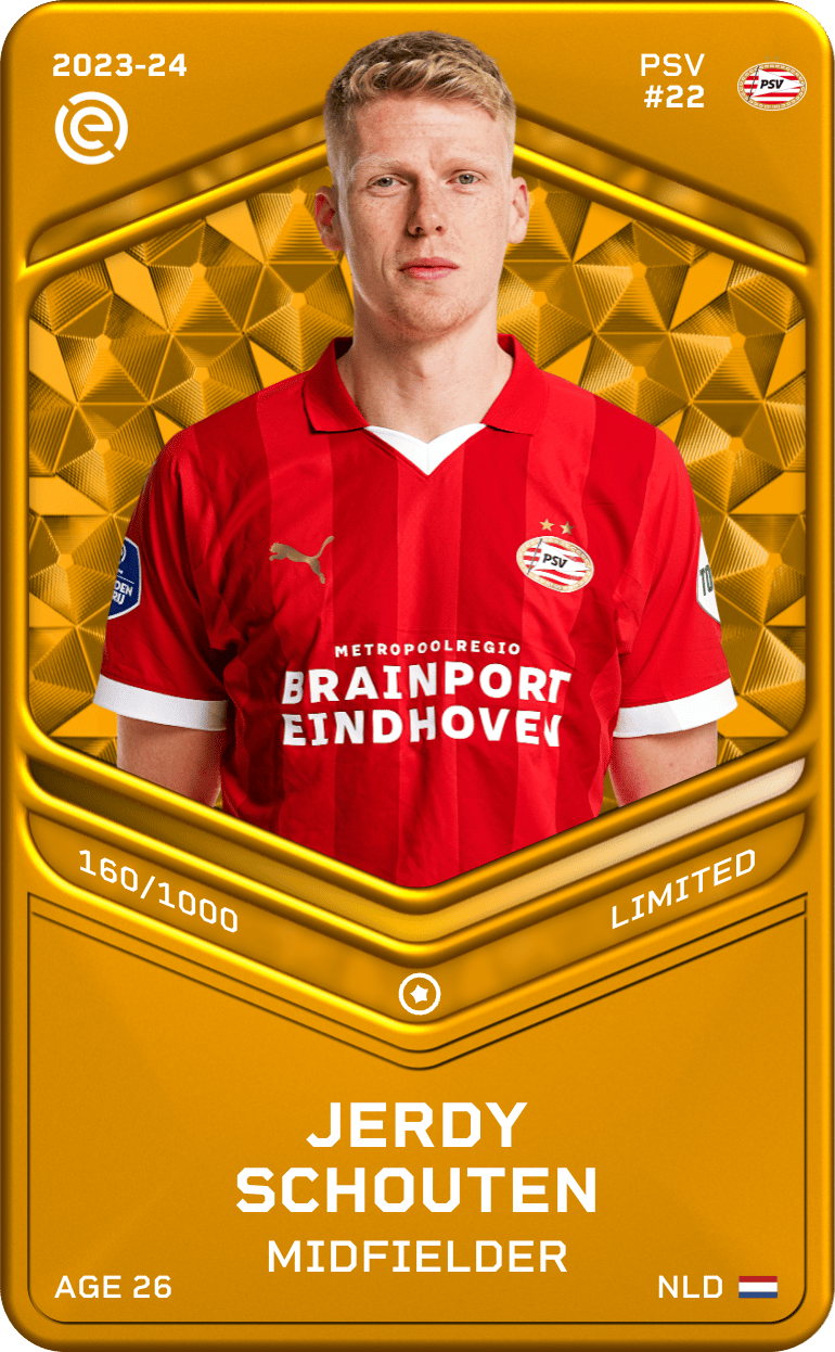 Jerdy Schouten 2023-24 • Limited 160/1000