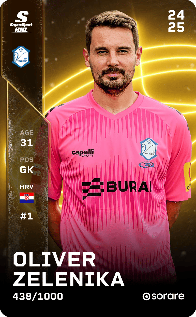 Oliver Zelenika 2024-25 • Limited 438/1000