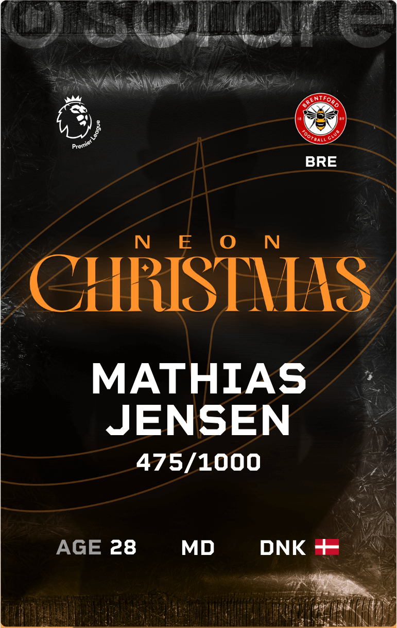 Mathias Jensen 2024-25 • Limited 475/1000