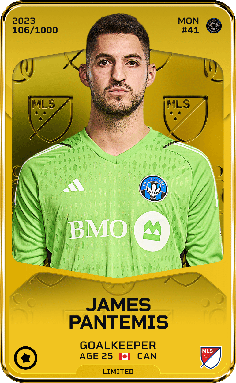 James Pantemis 2023-24 • Limited 106/1000