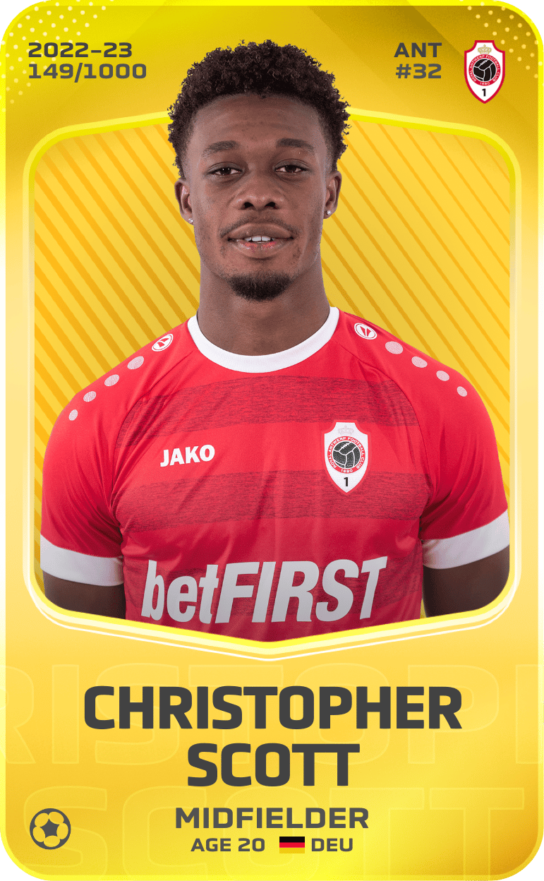 Christopher Scott 2022-23 • Limited 149/1000