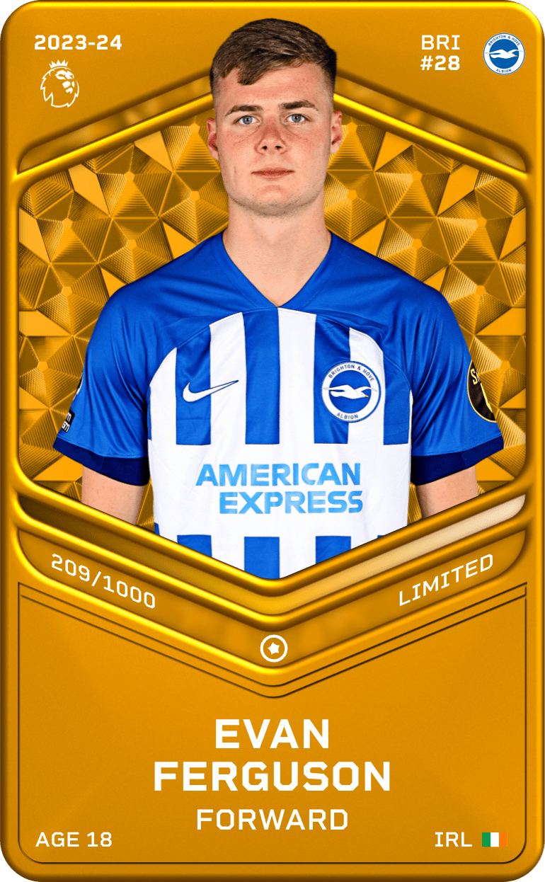 Evan Ferguson 2023-24 • Limited 209/1000