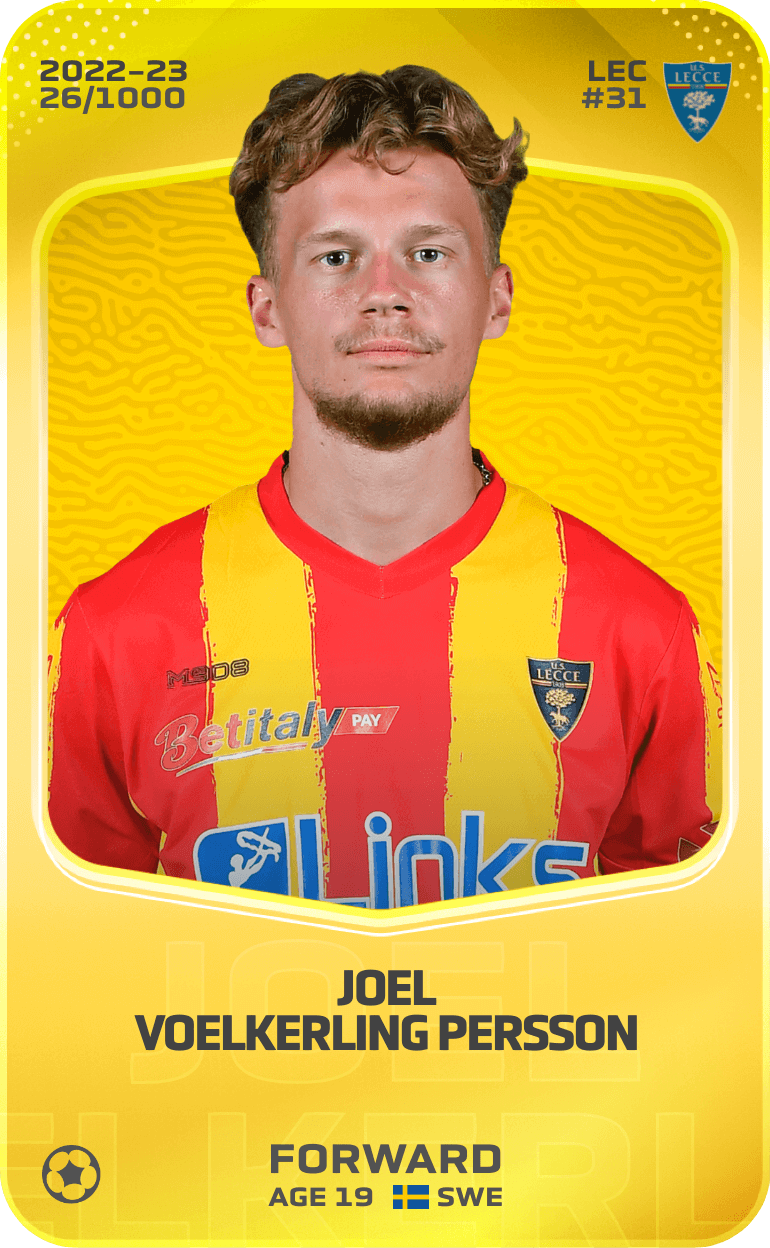 Joel Voelkerling Persson 2022-23 • Limited 26/1000