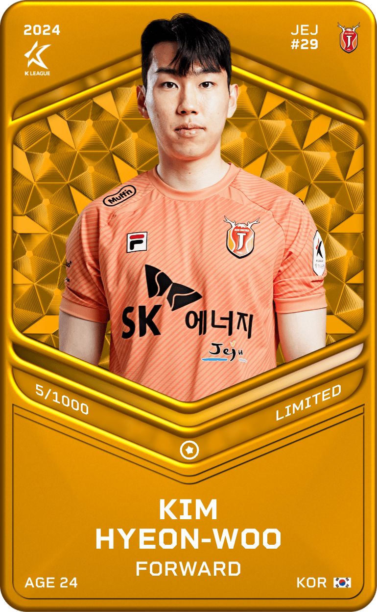 Kim Hyeon-Woo 2024-25 • Limited 5/1000