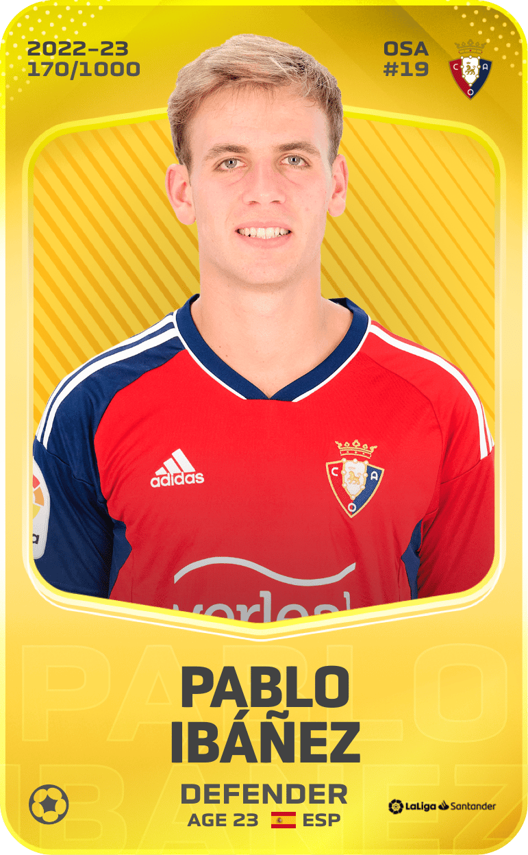 Pablo Ibáñez 2022-23 • Limited 170/1000
