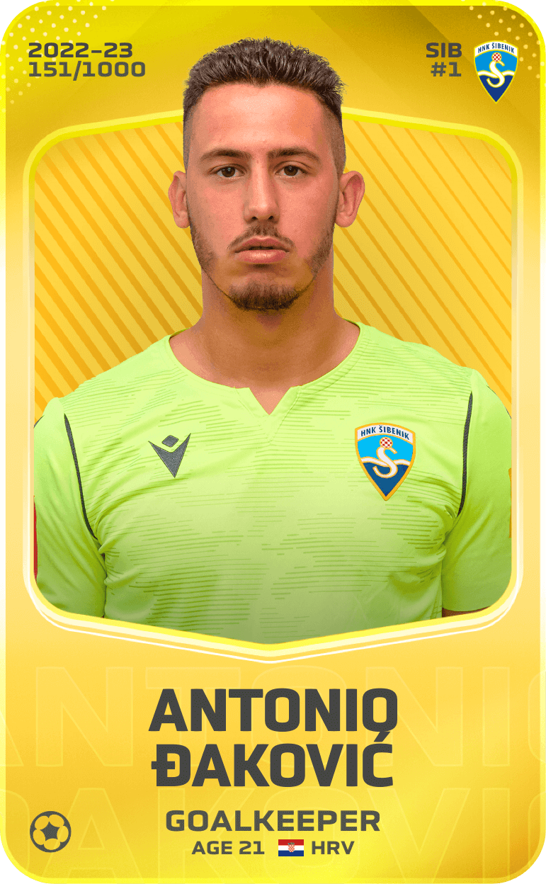 Antonio Đaković 2022-23 • Limited 151/1000