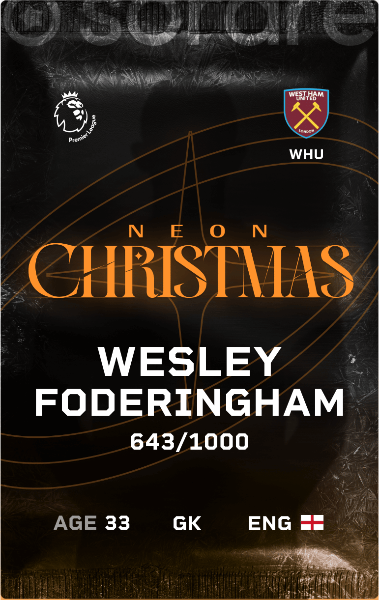 Wesley Foderingham 2024-25 • Limited 643/1000