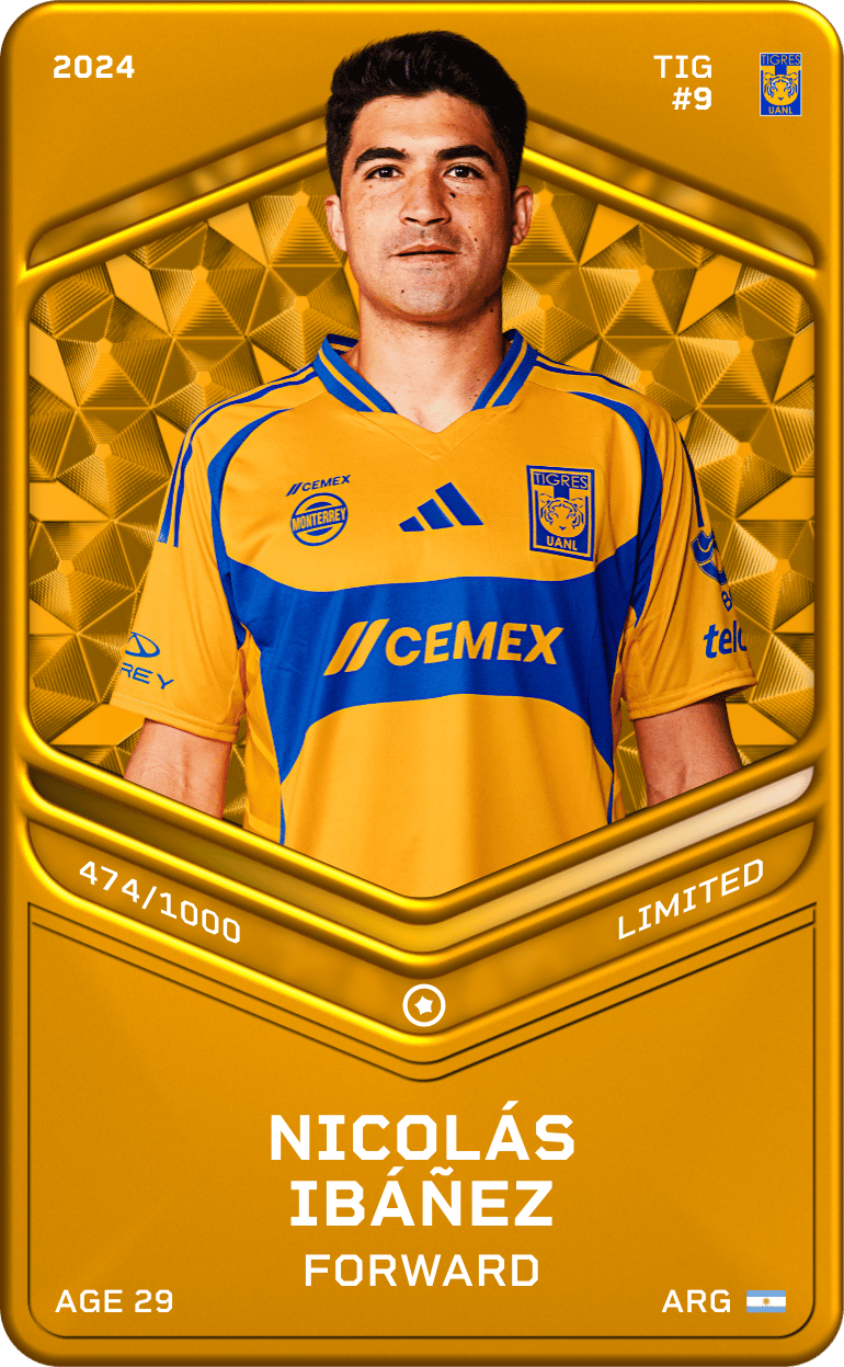 Nicolás Ibáñez 2024-25 • Limited 474/1000