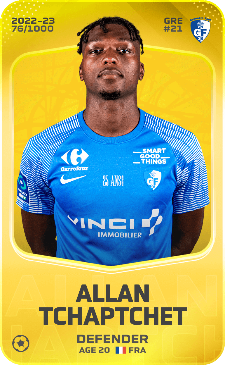 Allan Tchaptchet 2022-23 • Limited 76/1000