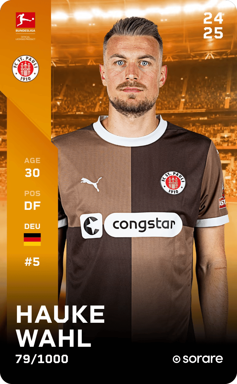 Hauke Wahl 2024-25 • Limited 79/1000