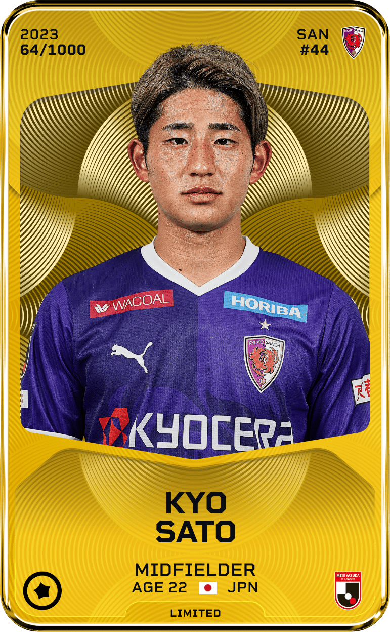 Kyo Sato 2023-24 • Limited 64/1000