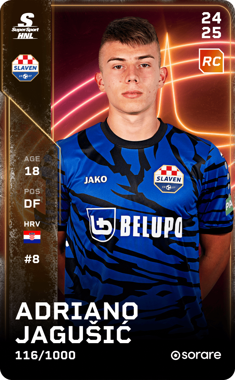 Adriano Jagušić 2024-25 • Limited 116/1000