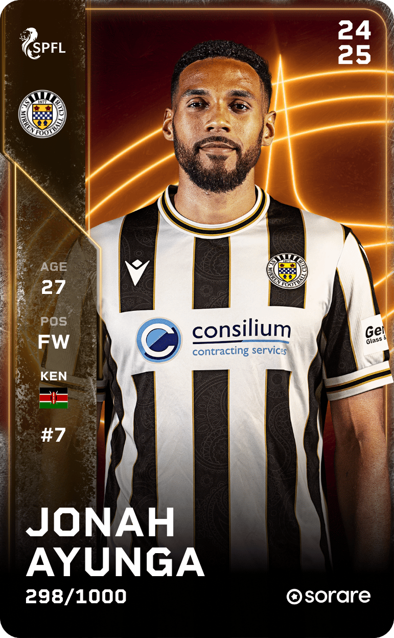 Jonah Ayunga 2024-25 • Limited 298/1000