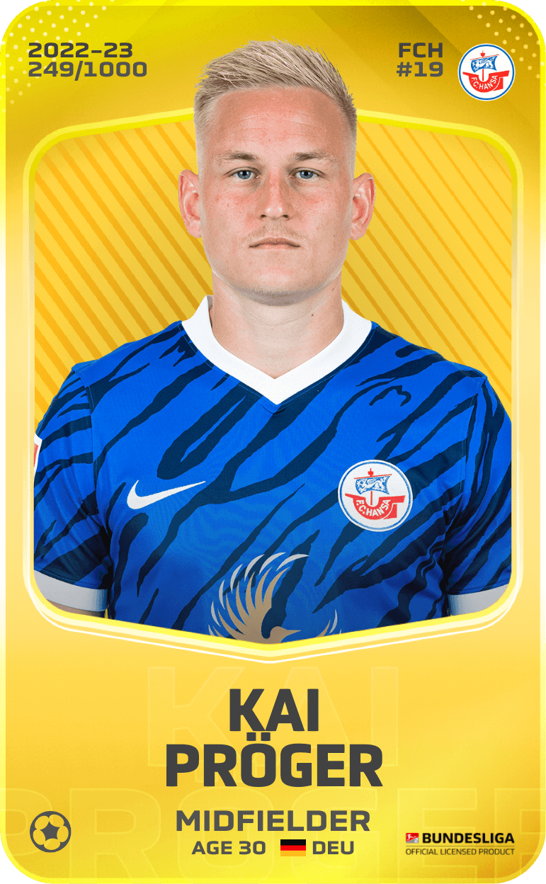 Kai Pröger 2022-23 • Limited 249/1000