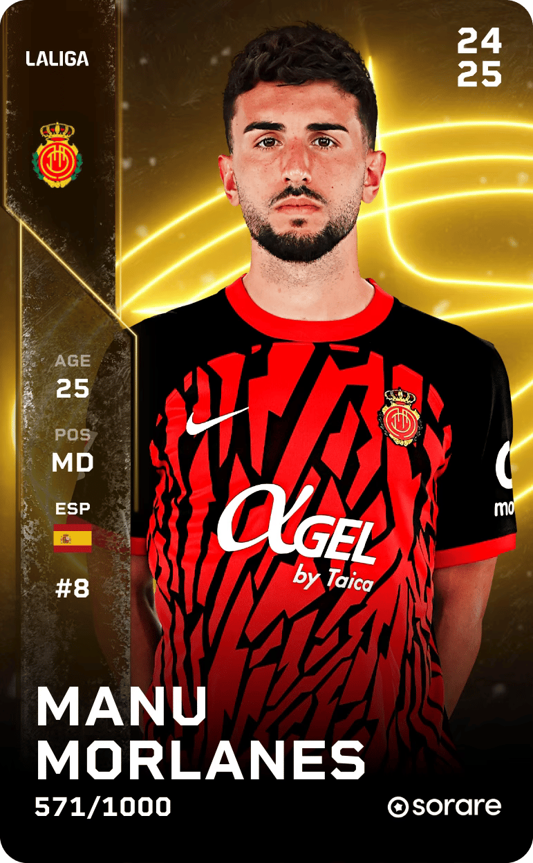 Manu Morlanes 2024-25 • Limited 571/1000