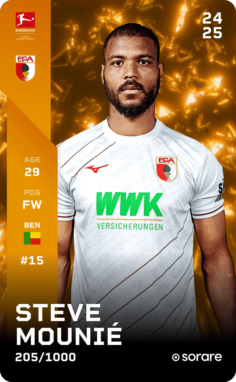 Steve Mounié 2024-25 • Limited 205/1000