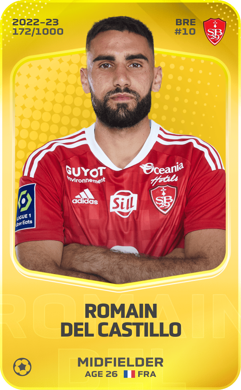 Romain Del Castillo 2022-23 • Limited 172/1000