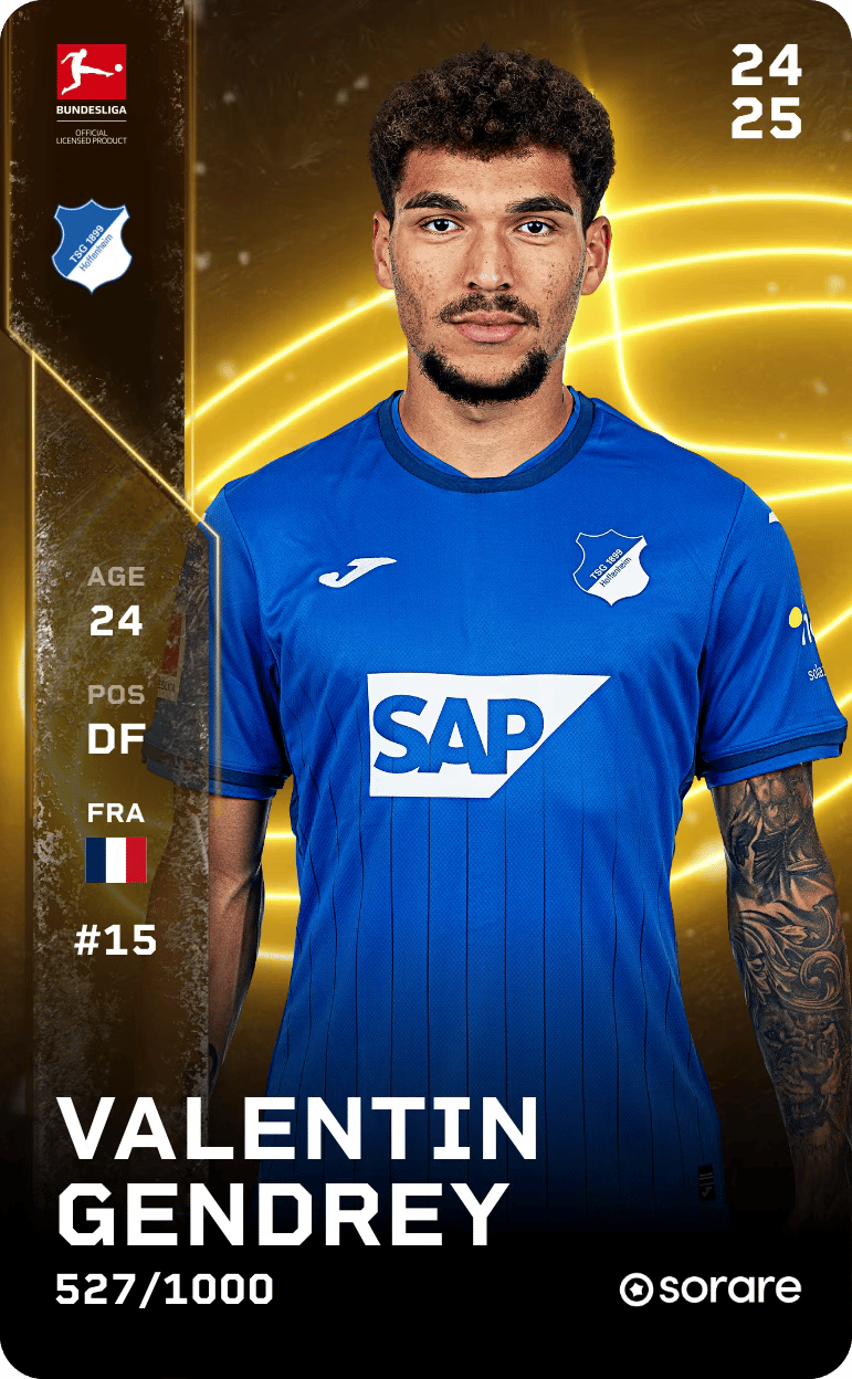 Valentin Gendrey 2024-25 • Limited 527/1000
