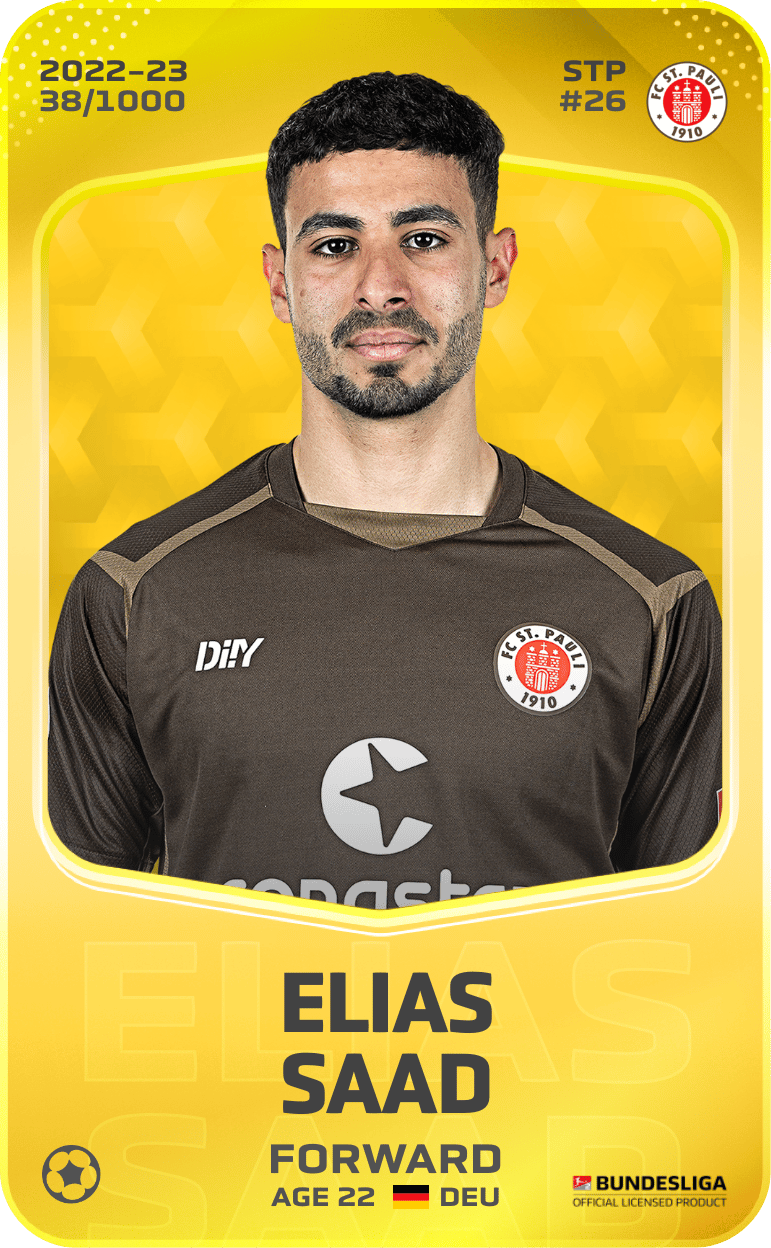 Elias Saad 2022-23 • Limited 38/1000