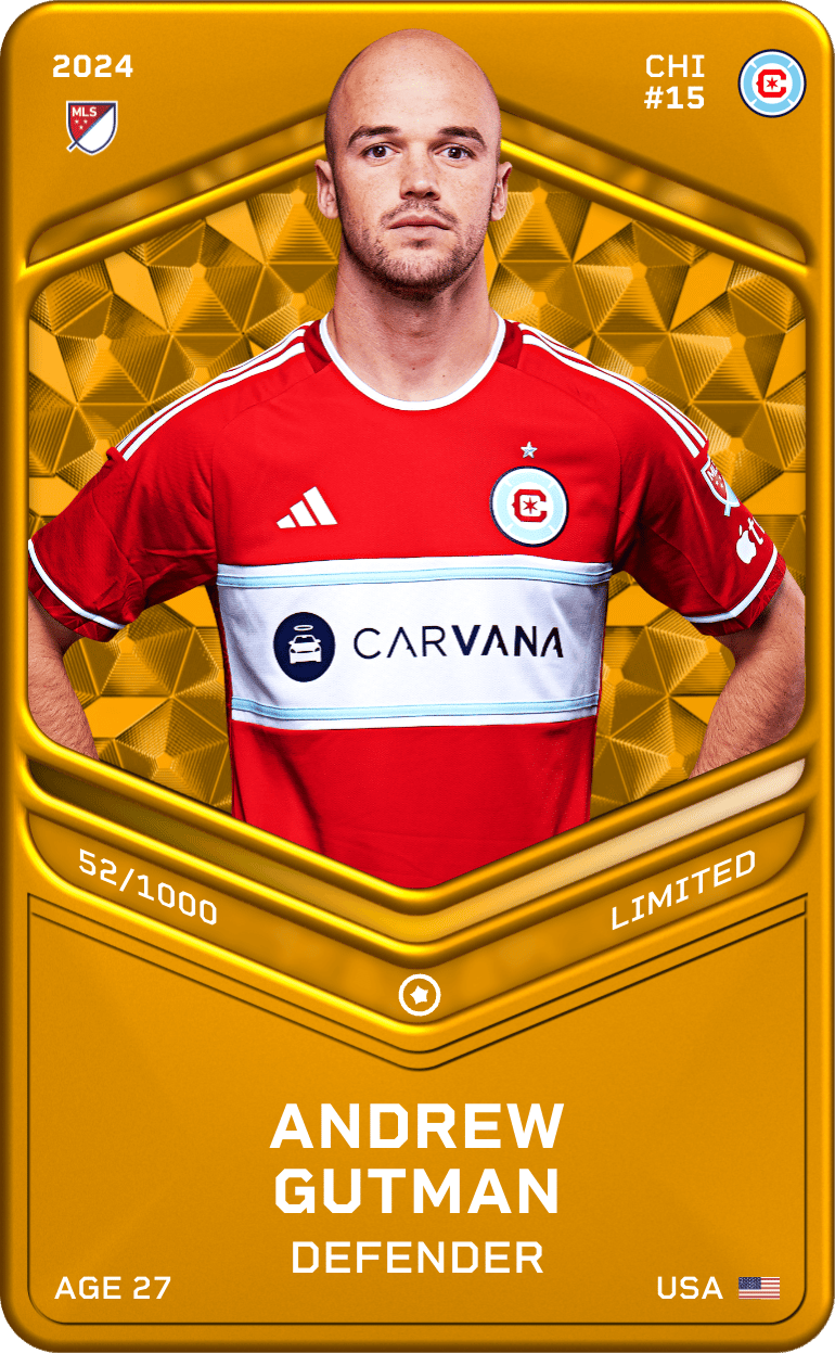 Andrew Gutman 2024-25 • Limited 52/1000