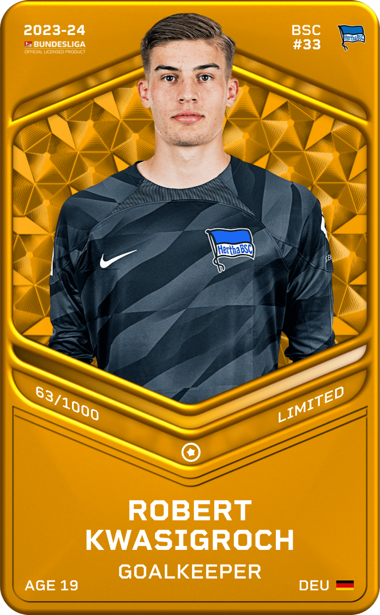 Robert Kwasigroch 2023-24 • Limited 63/1000