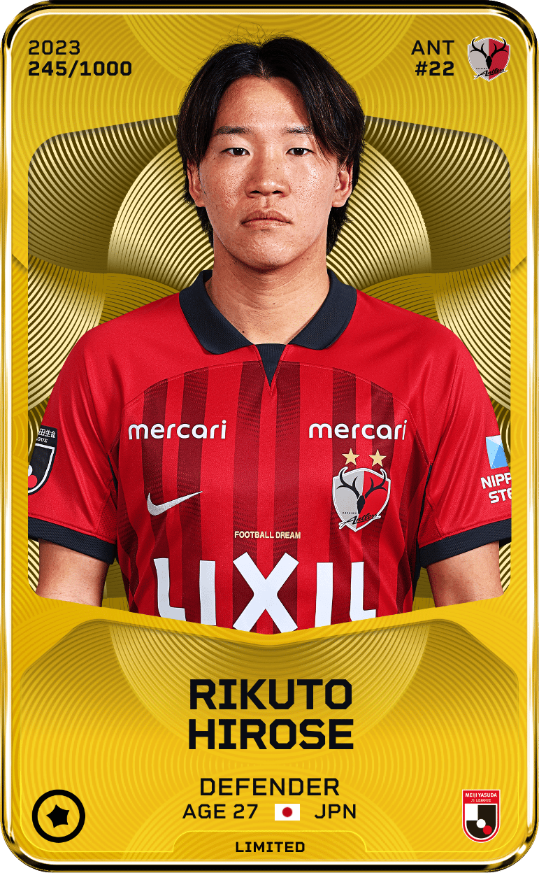 Rikuto Hirose 2023-24 • Limited 245/1000