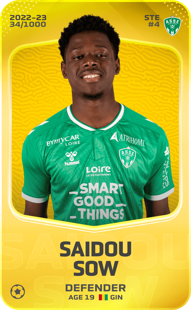 Saidou Sow 2022-23 • Limited 34/1000