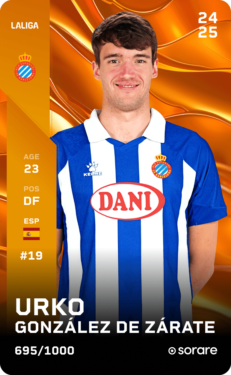 Urko González De Zarate 2024-25 • Limited 695/1000