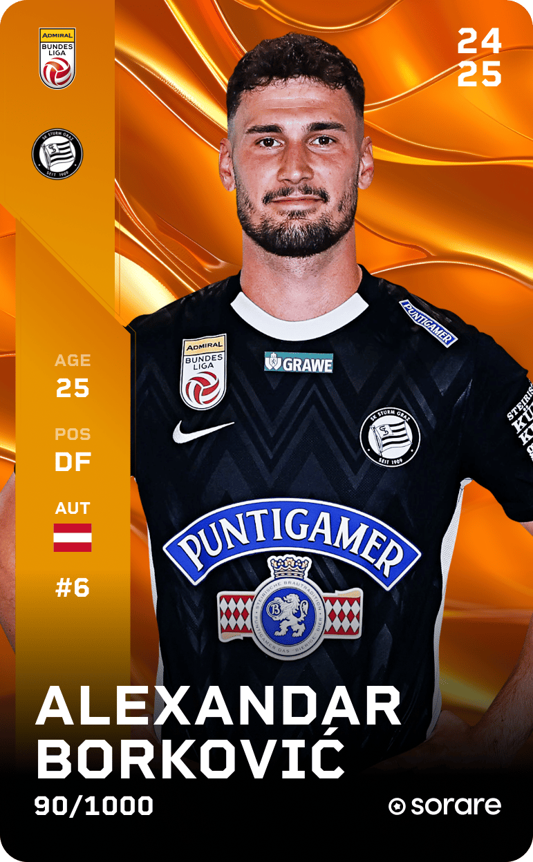 Alexandar Borković 2024-25 • Limited 90/1000