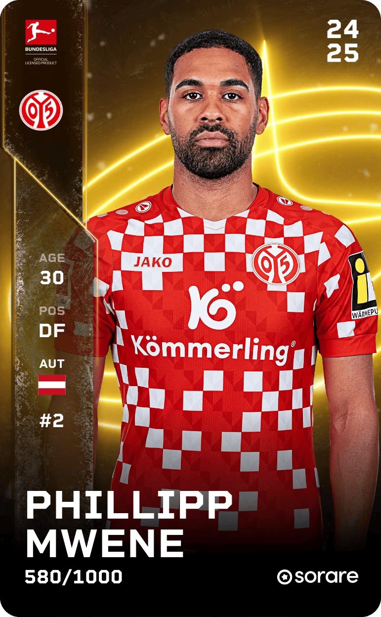 Phillipp Mwene 2024-25 • Limited 580/1000