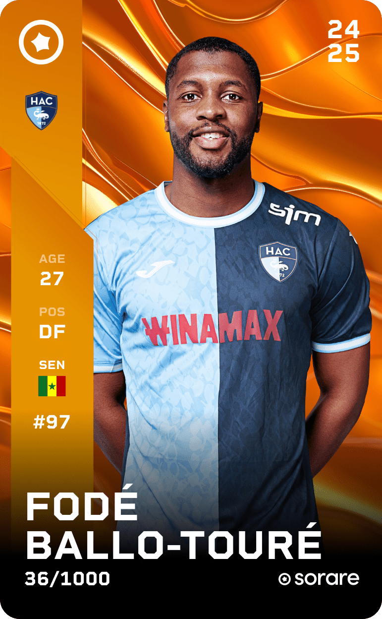 Fodé Ballo-Touré 2024-25 • Limited 36/1000