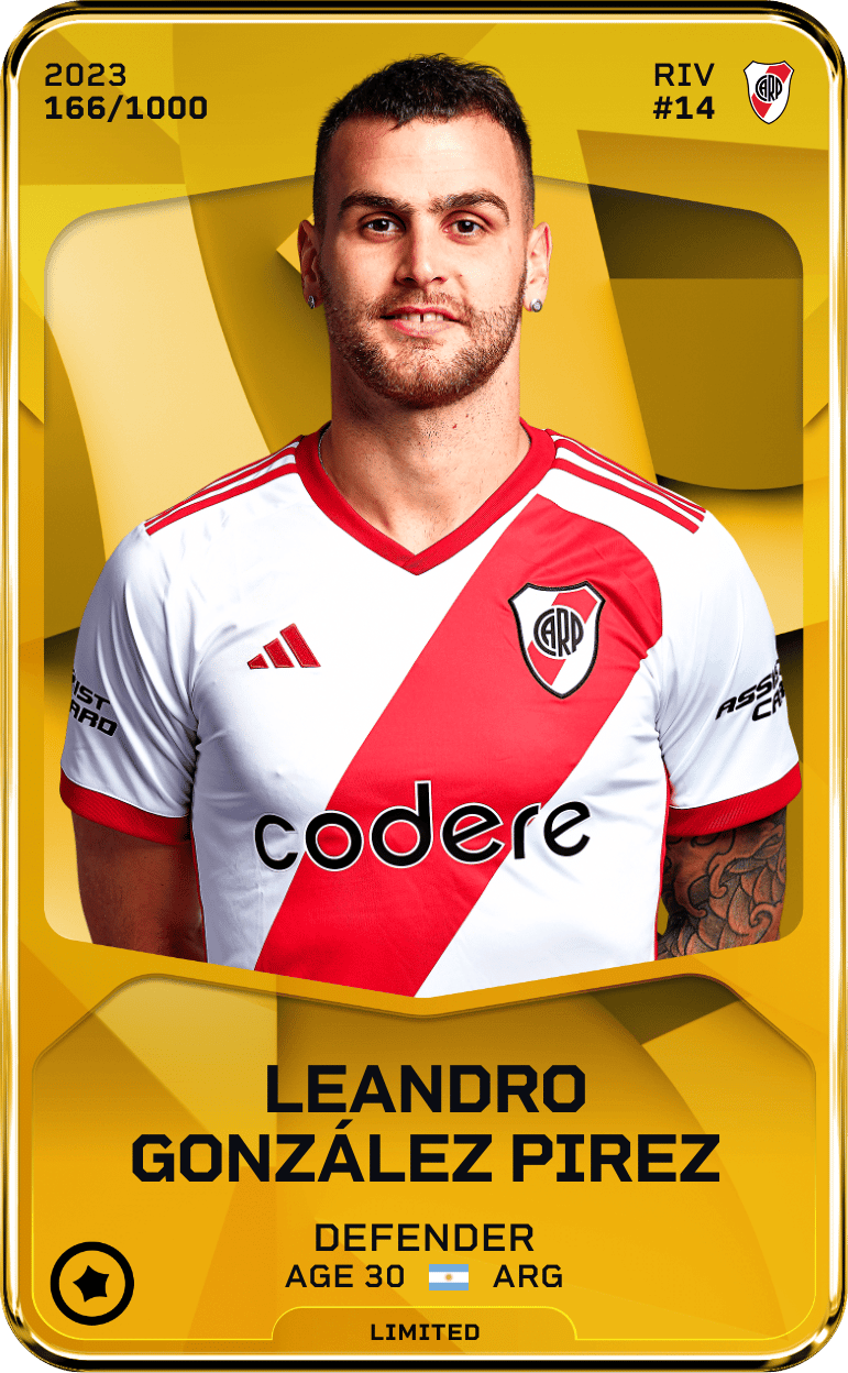 Leandro González Pirez 2023-24 • Limited 166/1000