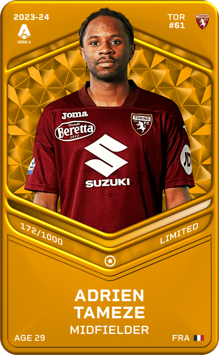 Adrien Tameze 2023-24 • Limited 172/1000