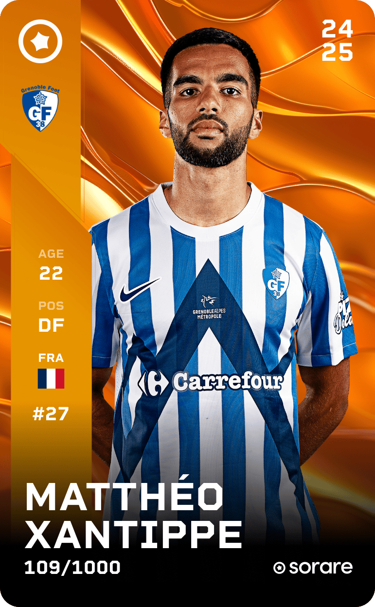 Matthéo Xantippe 2024-25 • Limited 109/1000