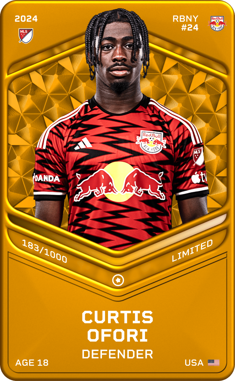 Curtis Ofori 2024-25 • Limited 183/1000