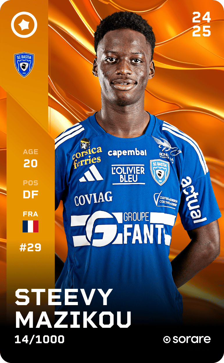 Steevy Mazikou 2024-25 • Limited 14/1000