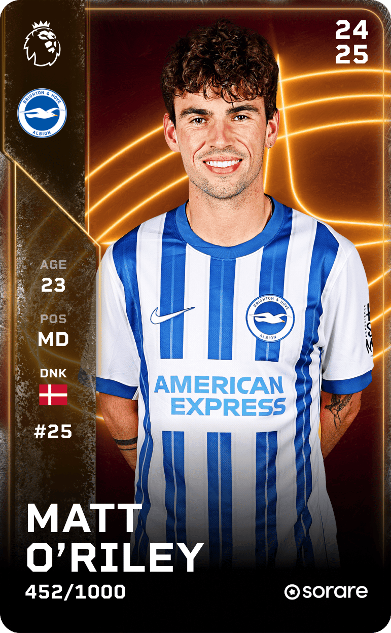 Matt O’Riley 2024-25 • Limited 452/1000
