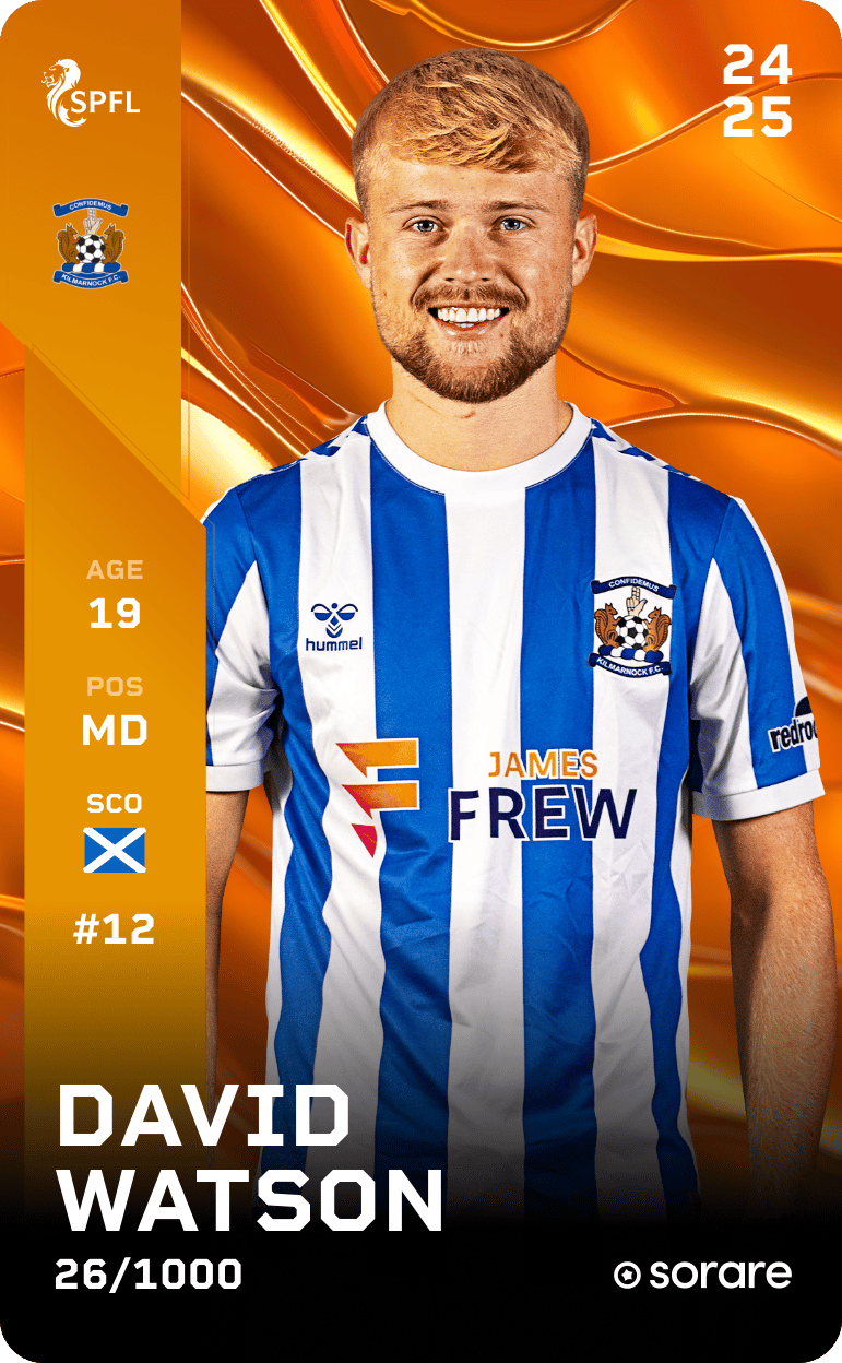 David Watson 2024-25 • Limited 26/1000