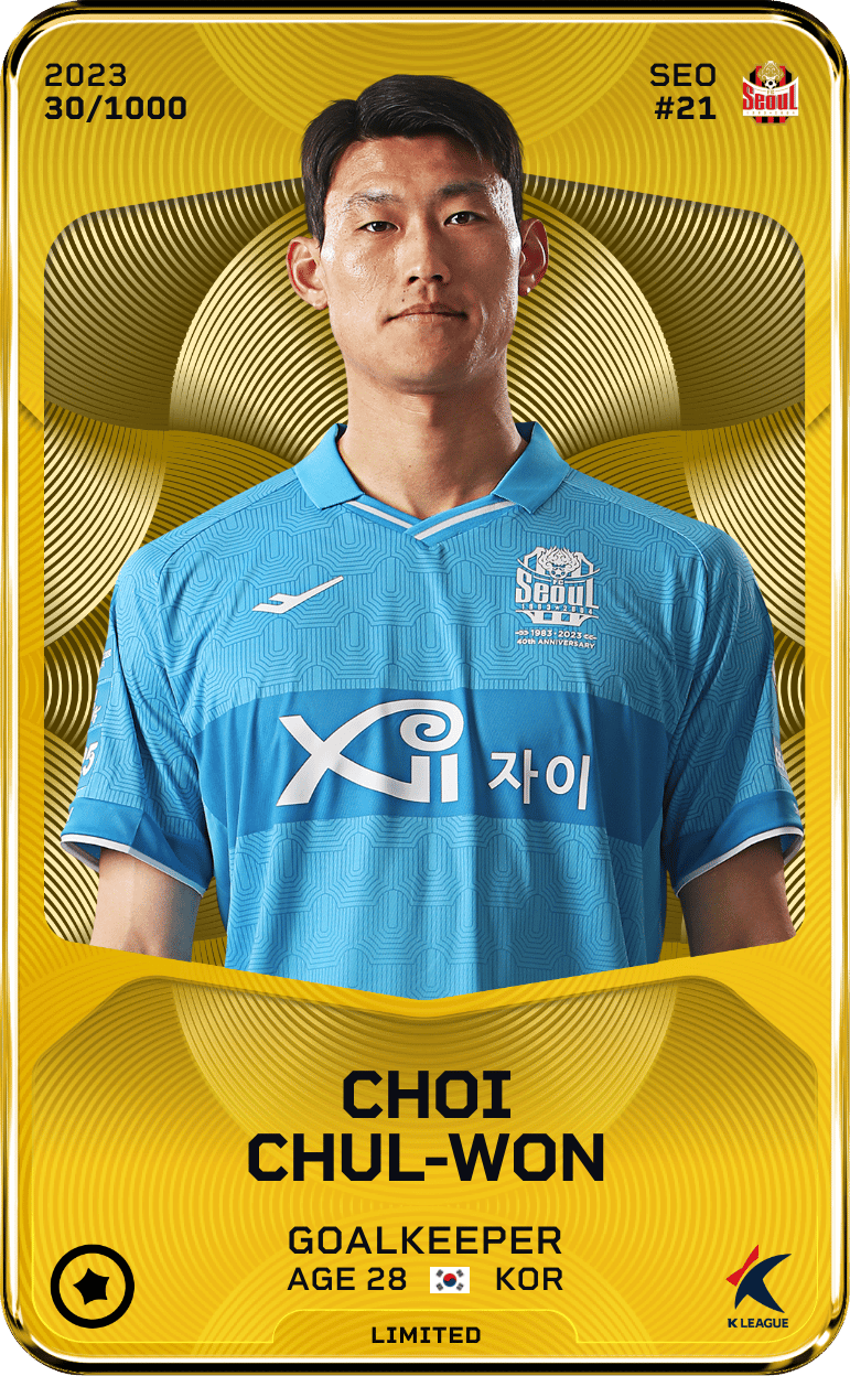 Choi Chul-Won 2023-24 • Limited 30/1000
