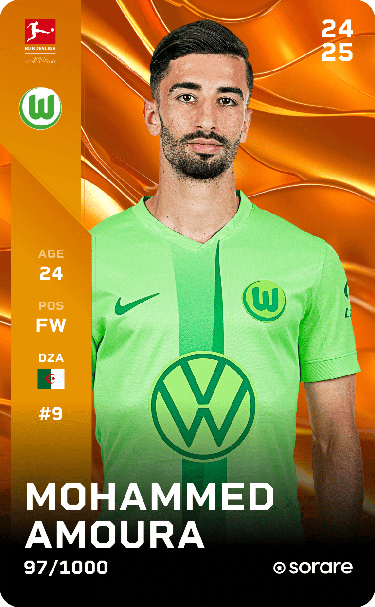 Mohammed Amoura 2024-25 • Limited 97/1000