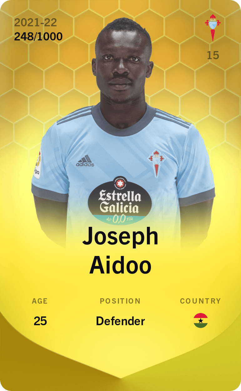 Joseph Aidoo 2021-22 • Limited 248/1000
