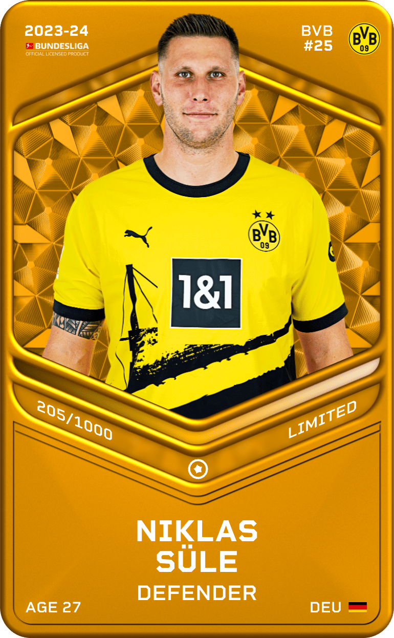 Niklas Süle 2023-24 • Limited 205/1000