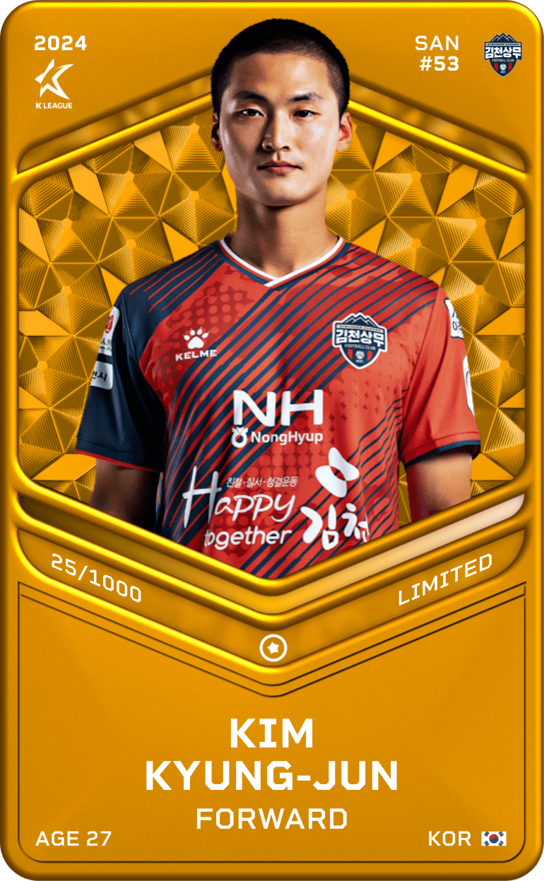 Kim Kyung-Jun 2024-25 • Limited 25/1000