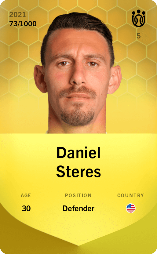 Daniel Steres 2021-22 • Limited 73/1000