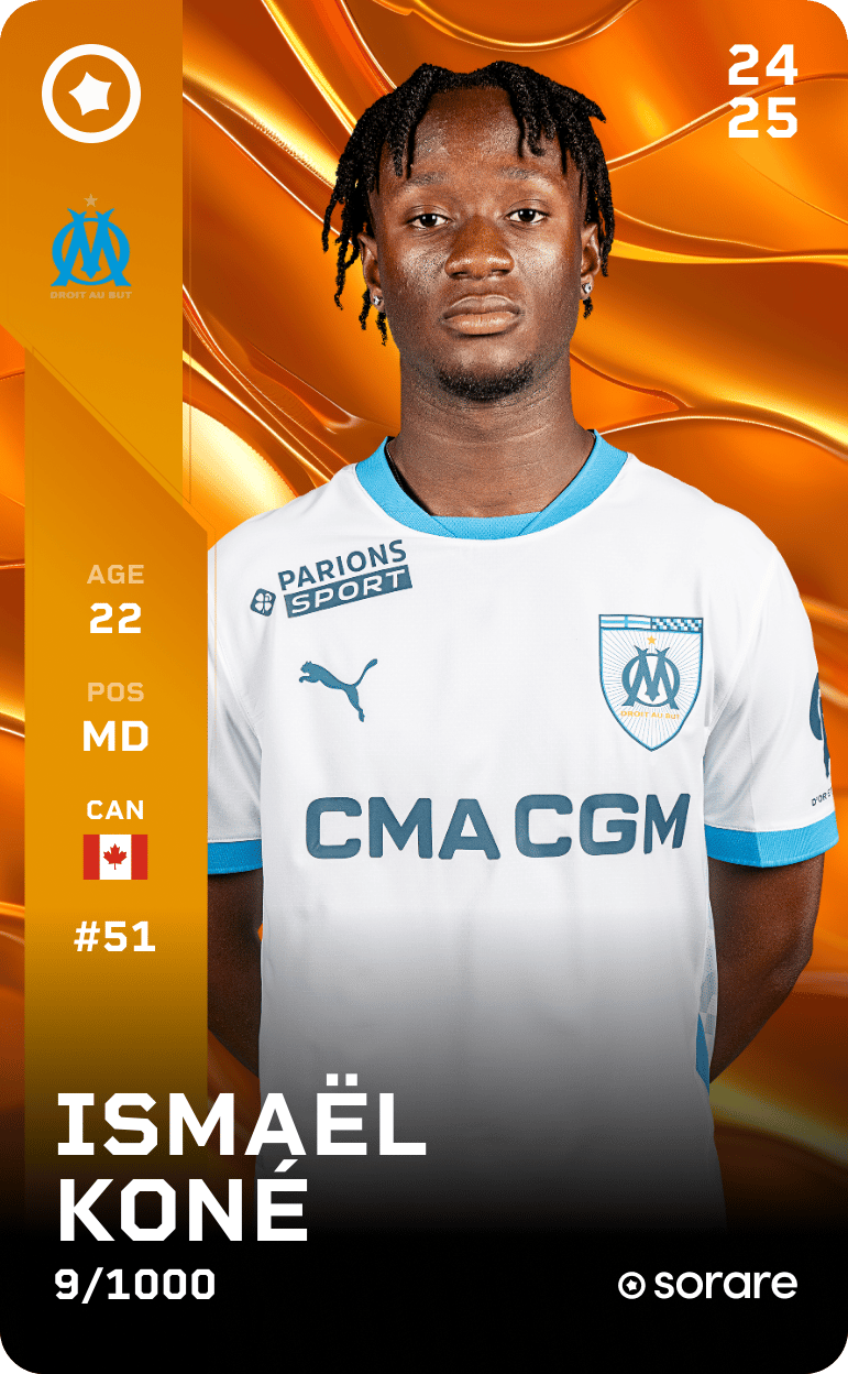 Ismaël Koné 2024-25 • Limited 9/1000